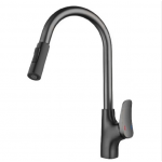 Goboss 048.31-06 Pull-out type (2 speed) Kitchen Basin Faucet (Gunmetal)